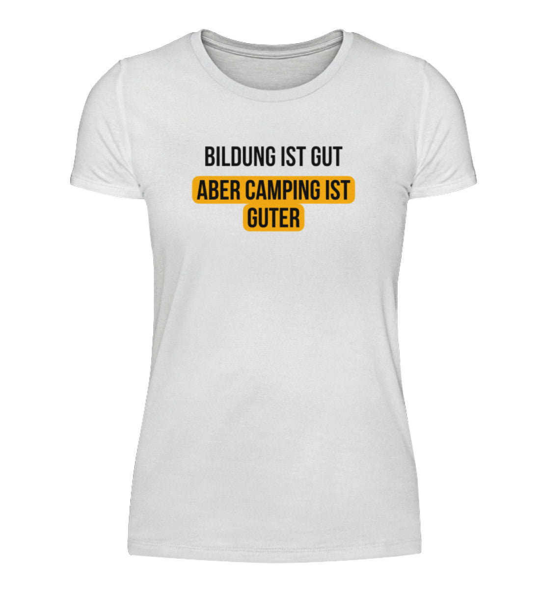 Bildung ist gut - Damenshirt