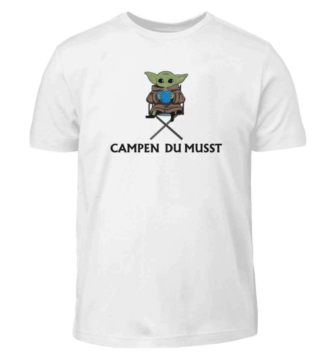 Campen du musst - Kinder T-Shirt