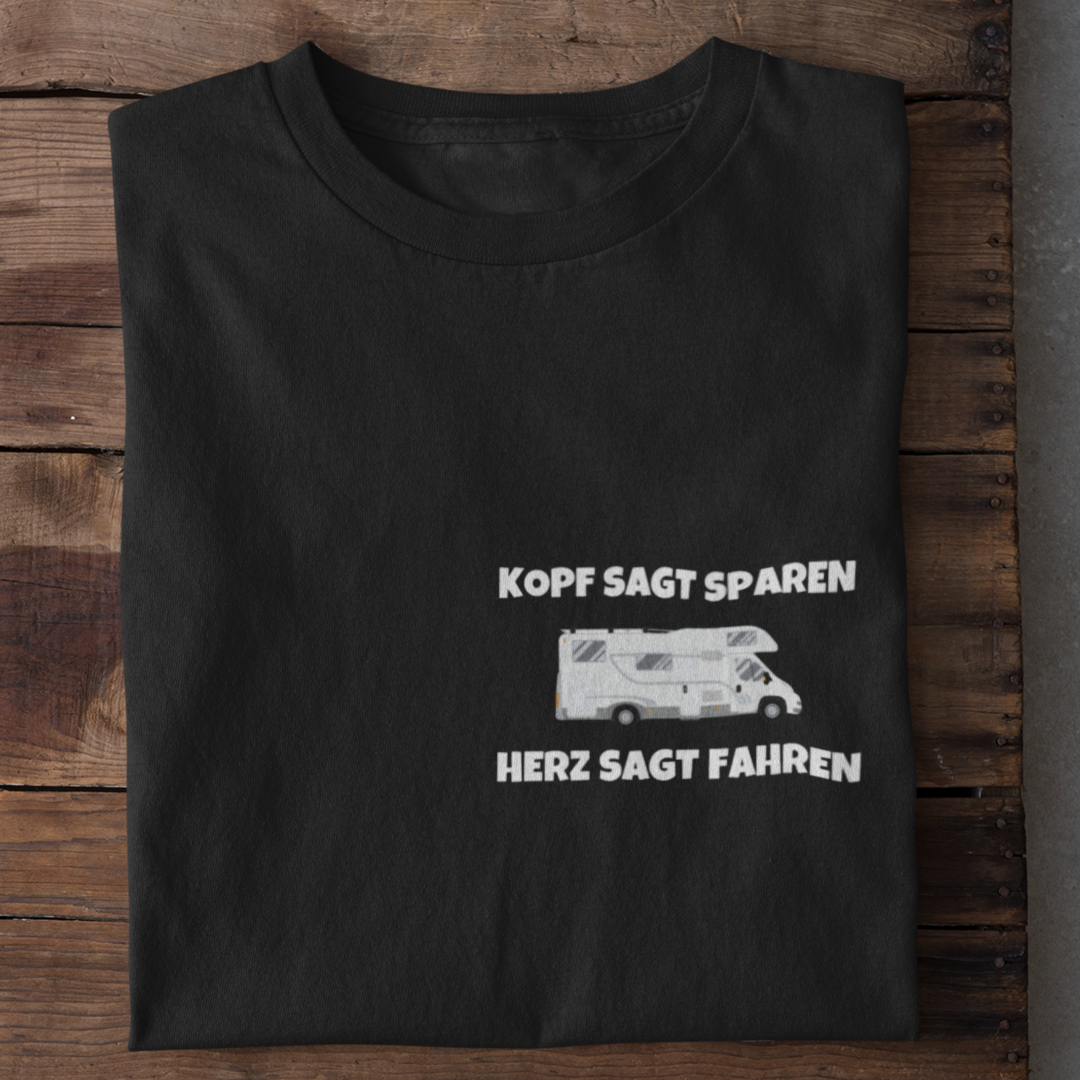Herz sagt fahren - T-Shirt