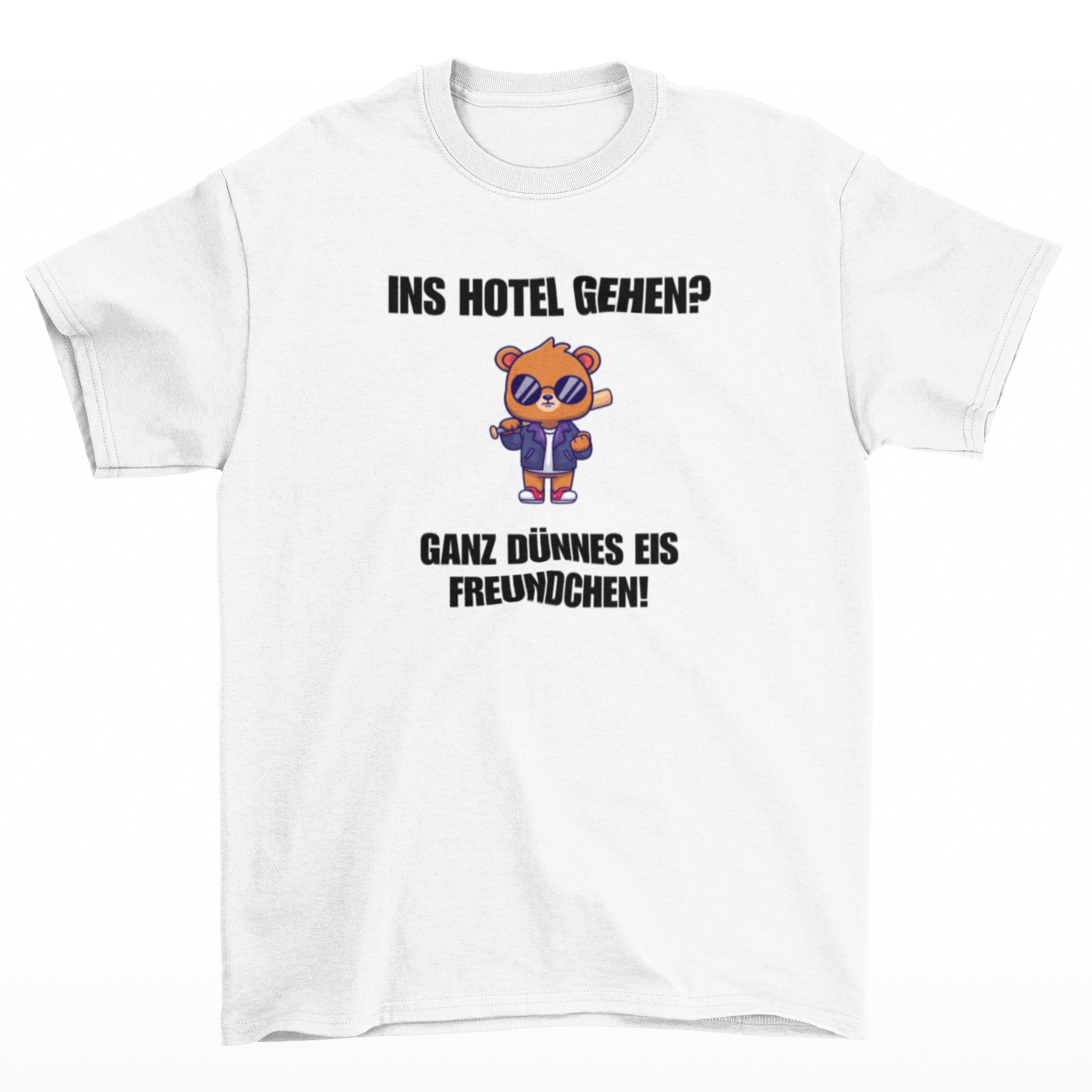 Ganz dünnes Eis Freundchen - T- Shirt