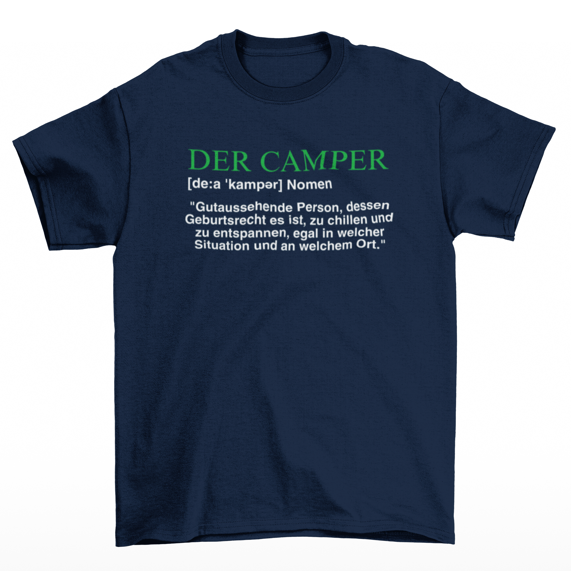 Camper Definition  - T-Shirt