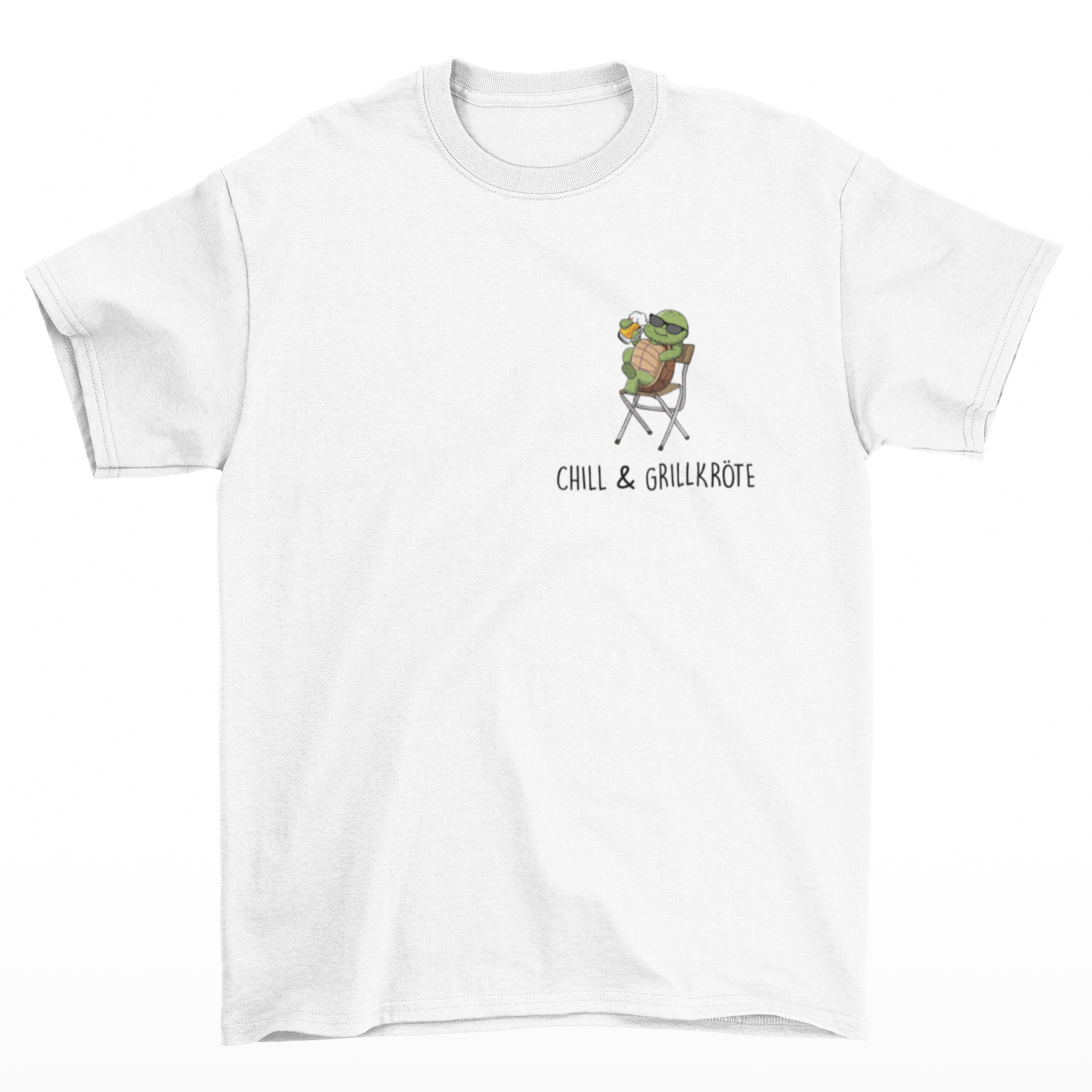 Chill & Grillkröte  - T-Shirt
