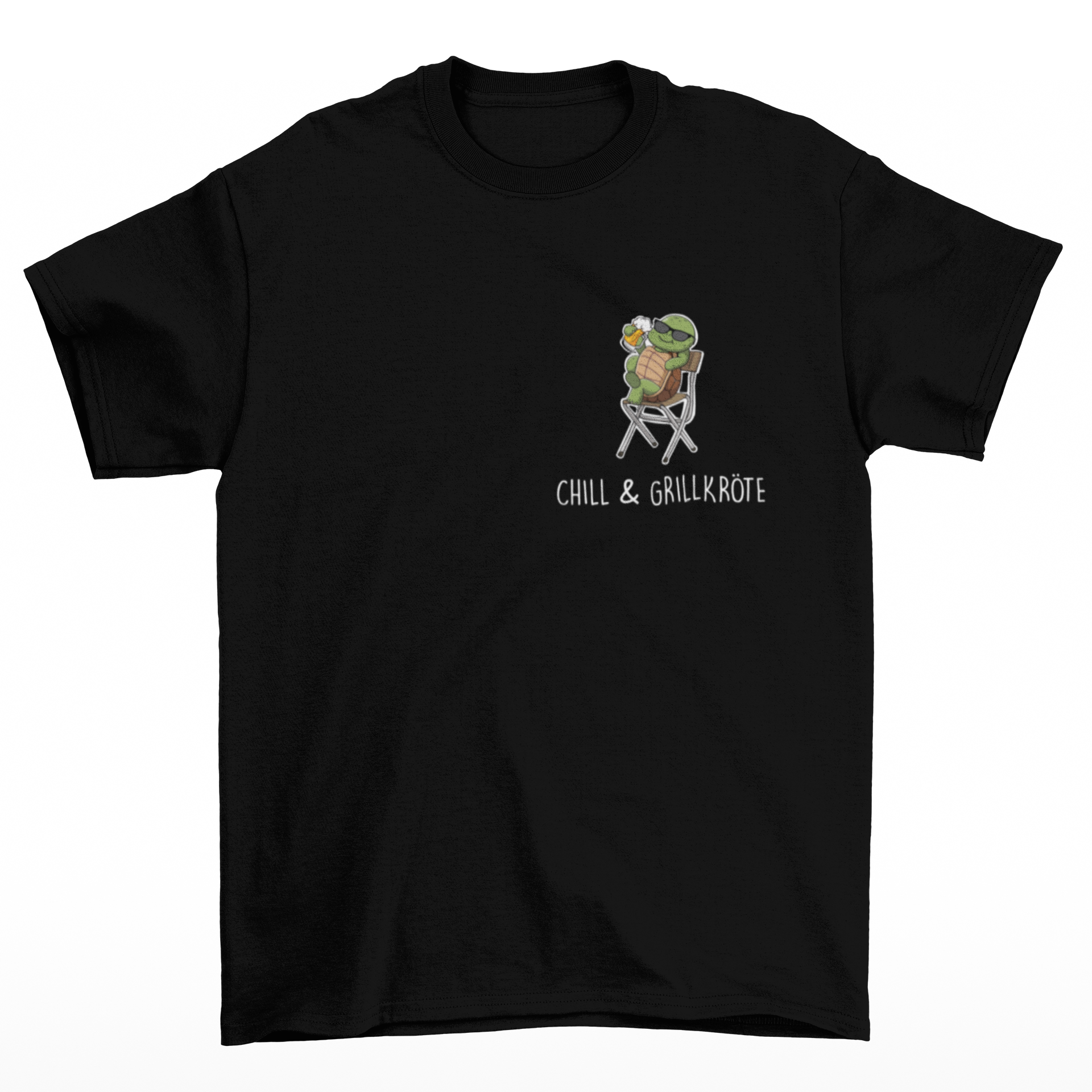 Chill & Grillkröte - T-Shirt