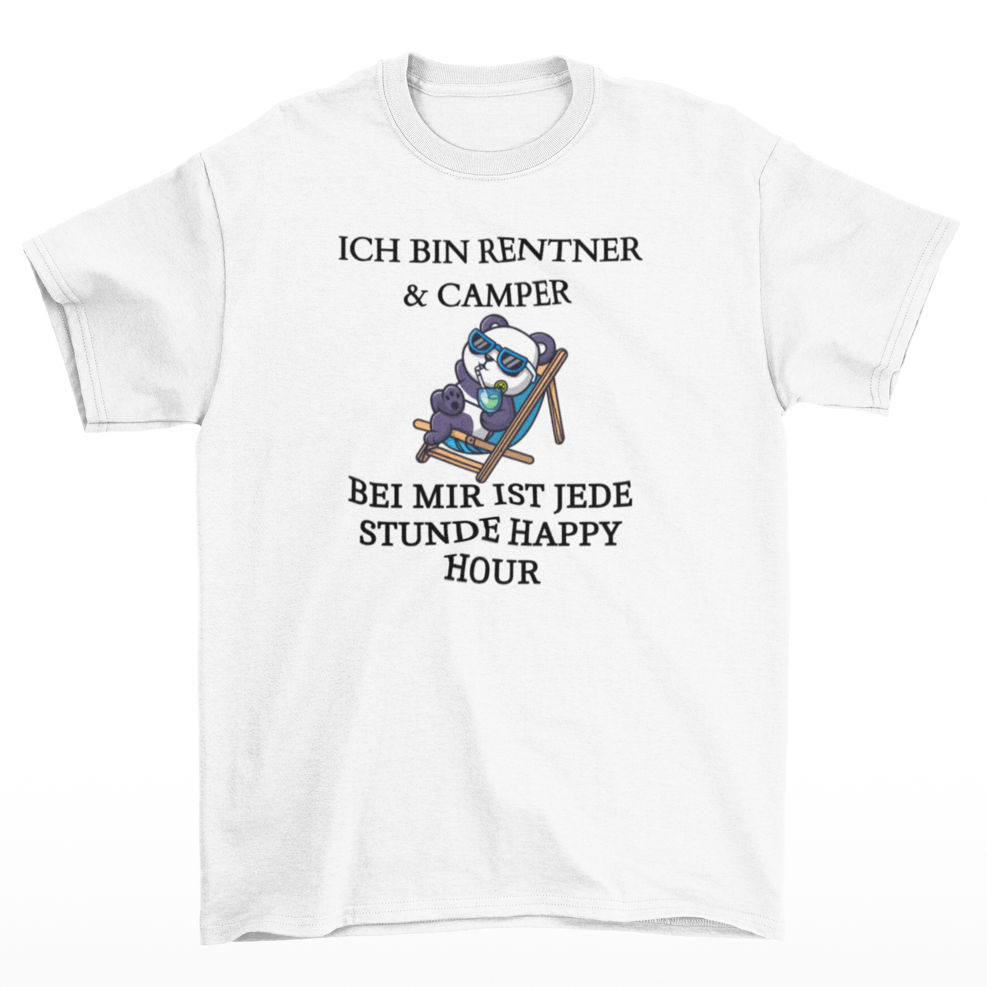 Ich bin Rentner & Camper  - T-Shirt