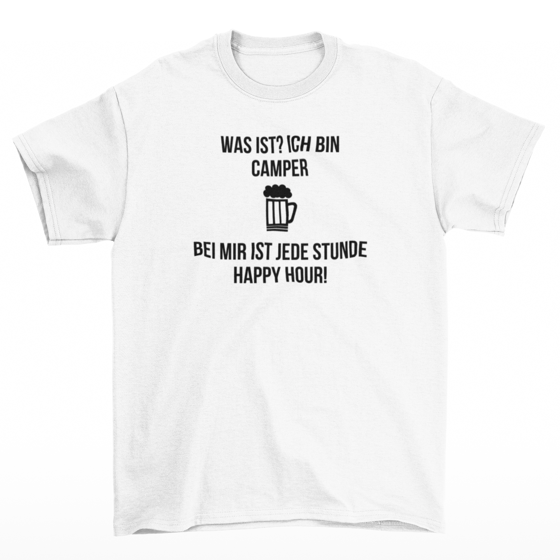 Was ist? ich bin Camper - T-Shirt