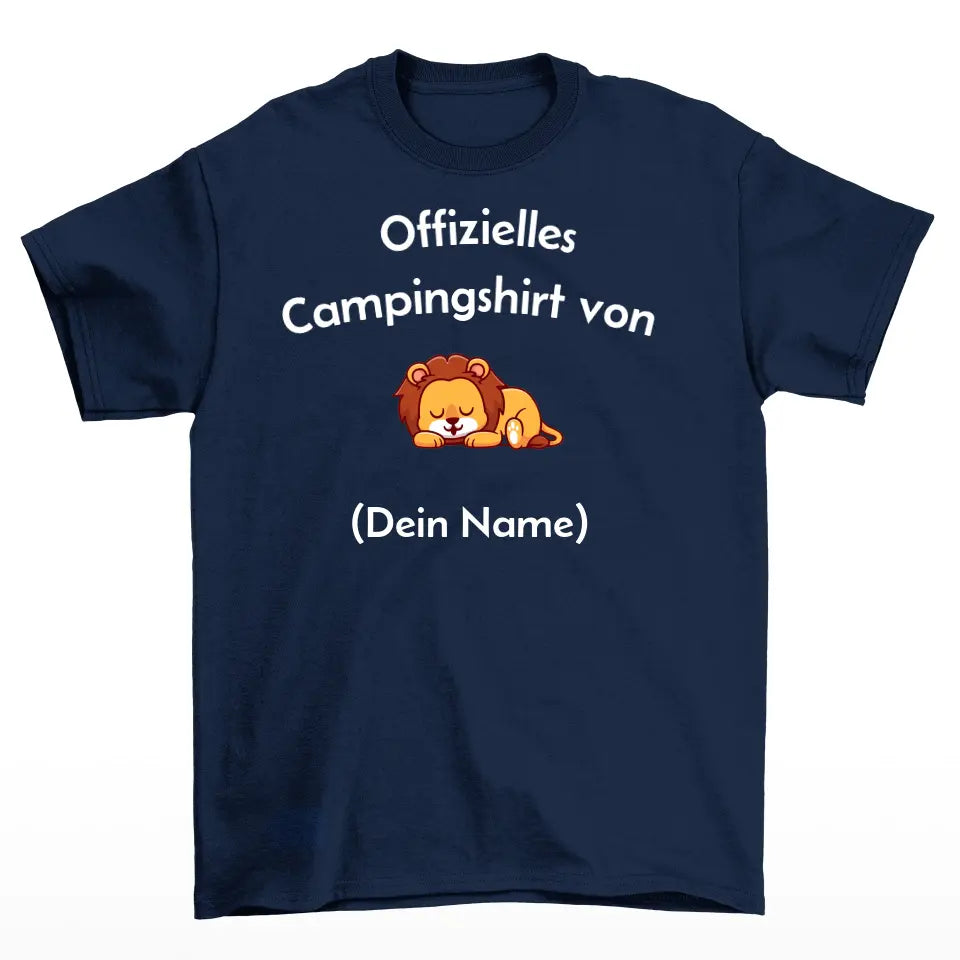 Personalisiertes offizielles Campingshirt