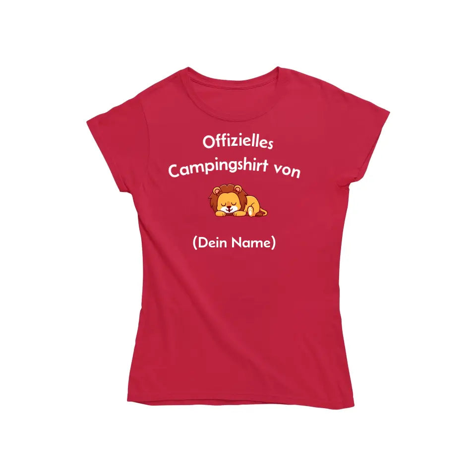 Personalisiertes offizielles Campingshirt