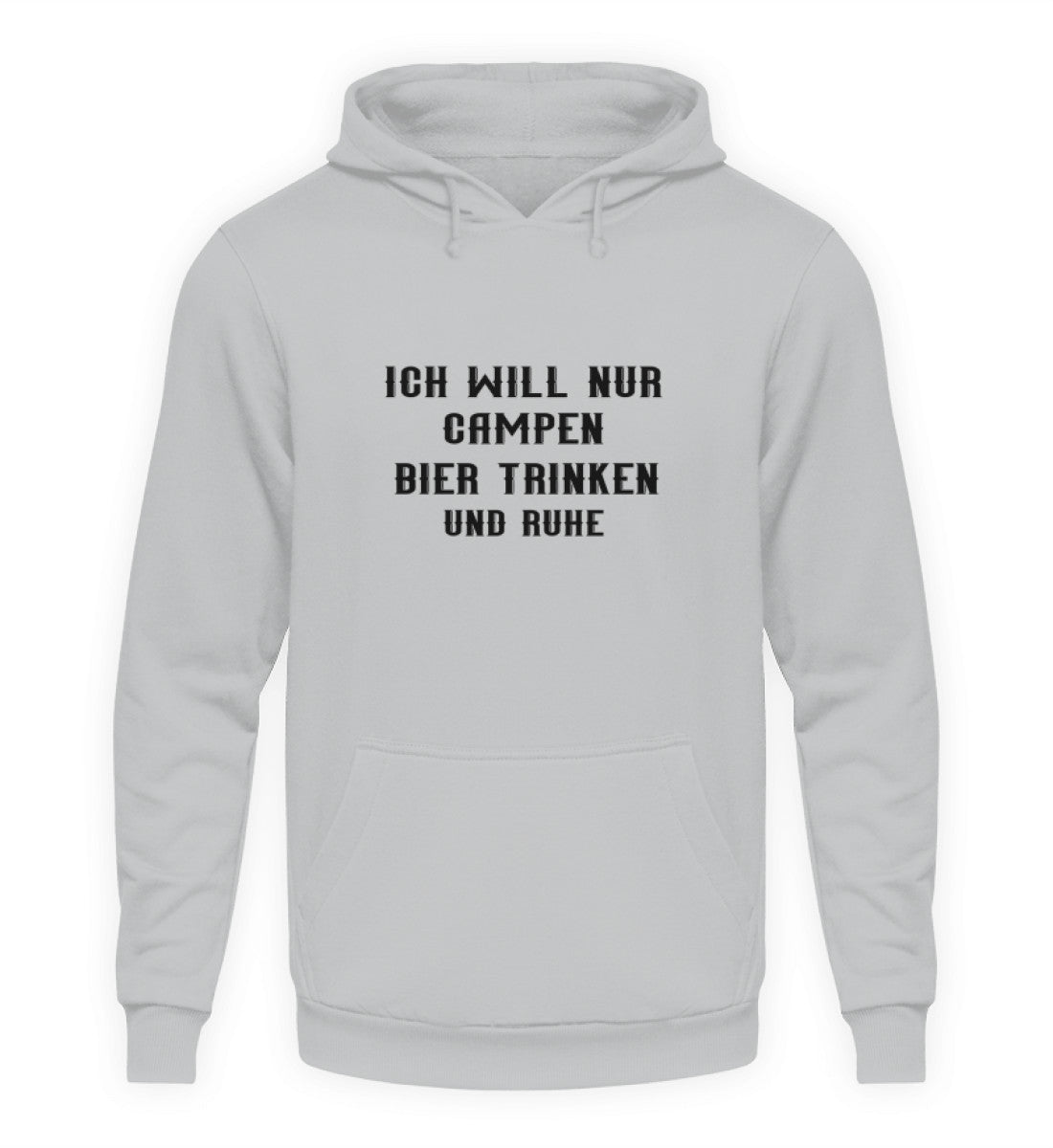 Ich will nur campen - Hoodie