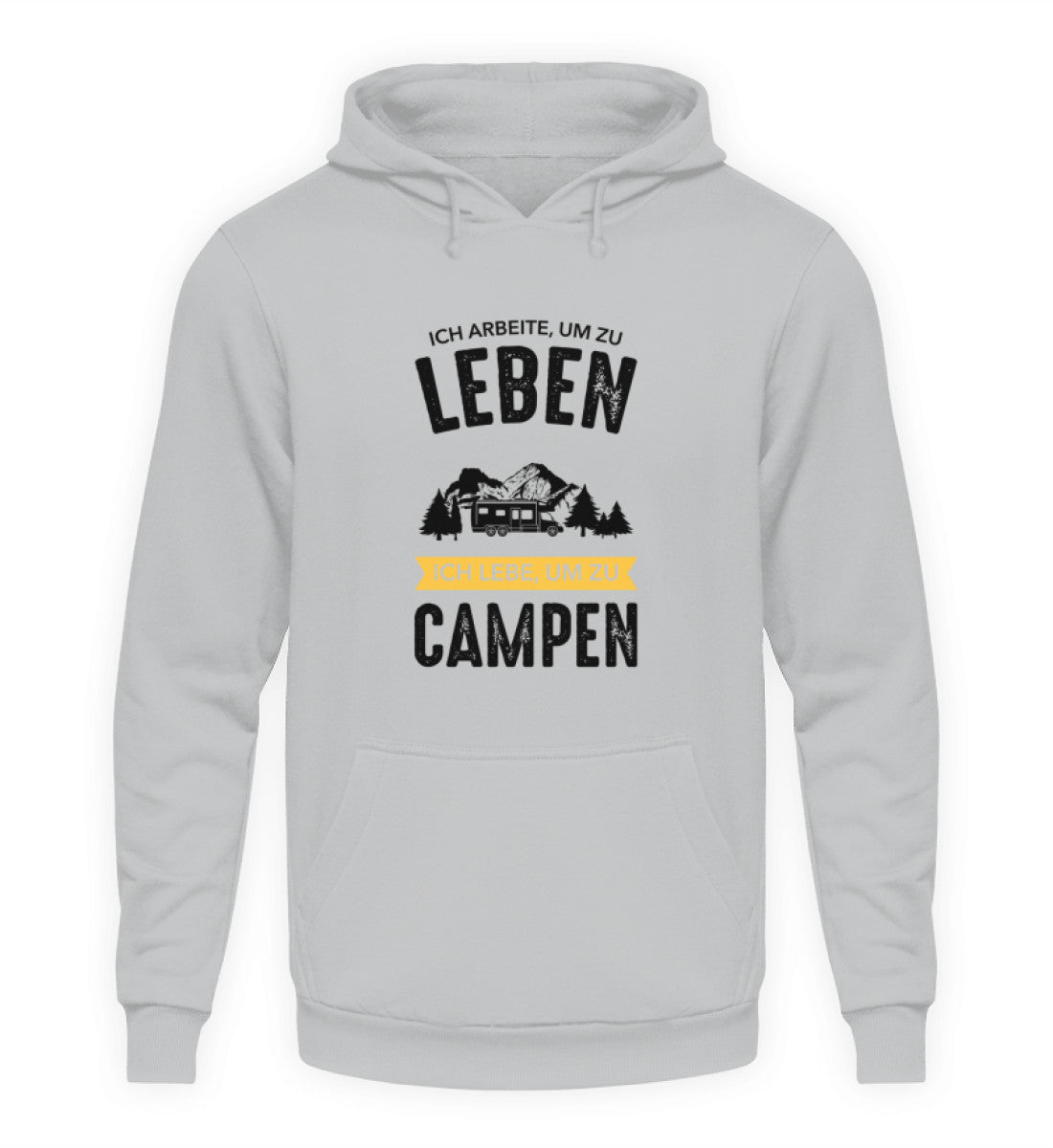 Ich lebe, um zu campen - Hoodie