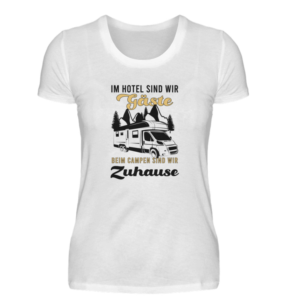 Im Hotel sind wir Gäste - Damenshirt