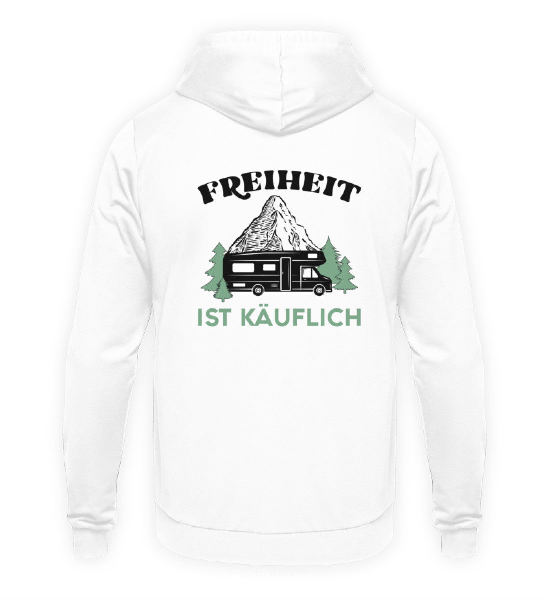 Freiheit ist käuflich Backprint Hoodie