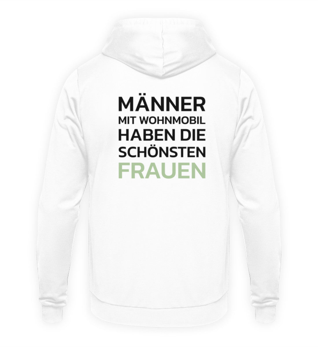 Männer mit Wohnmobil Backprint Hoodie