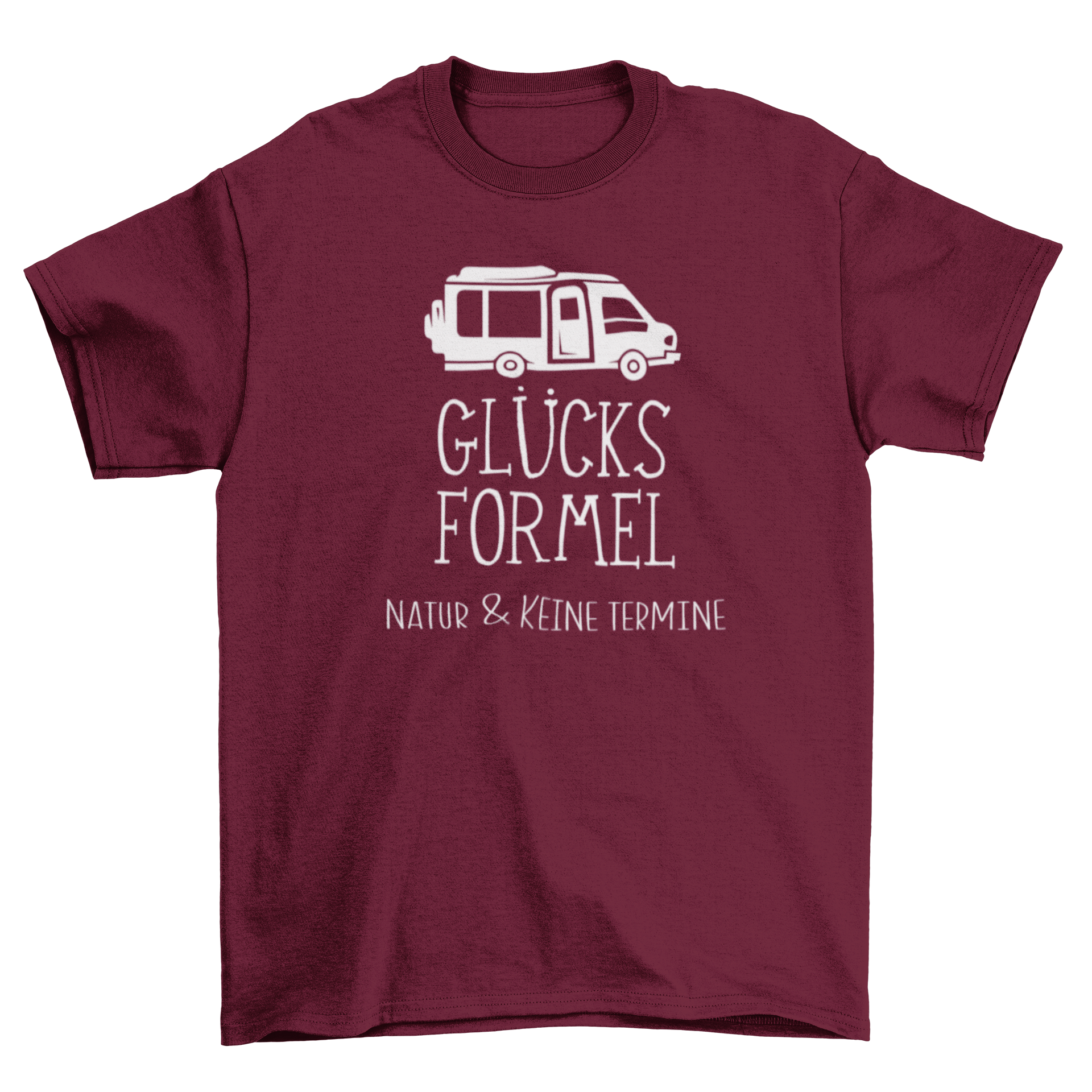 Glücksformel Natur & keine Termine - T-Shirt