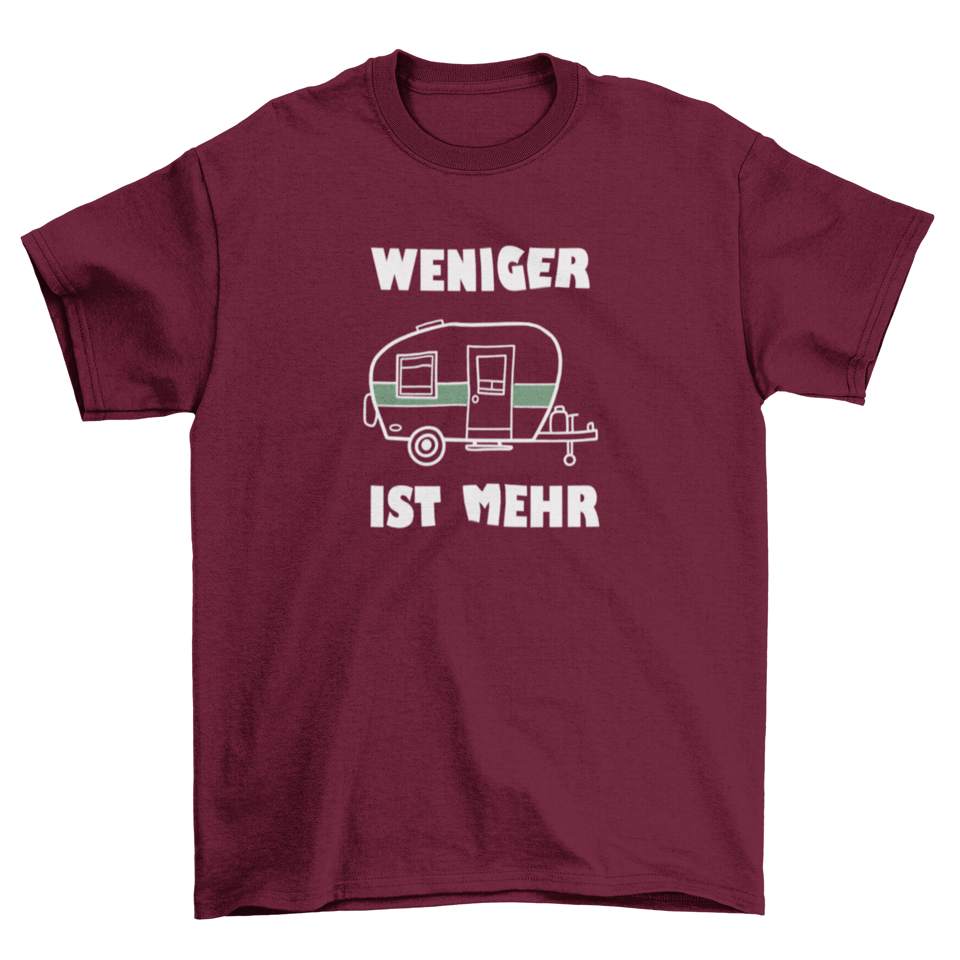 weniger ist mehr - T-Shirt