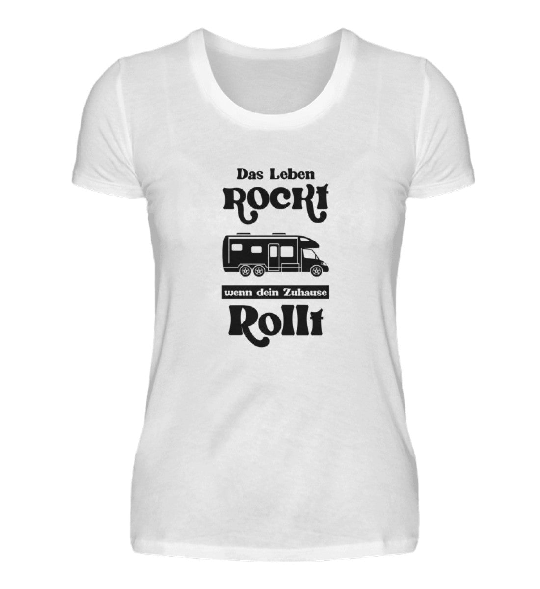 Das Leben rockt - Damenshirt