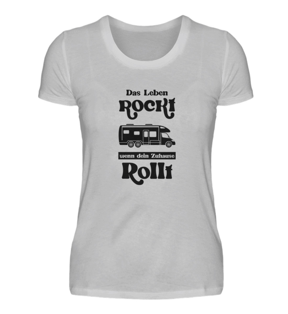 Das Leben rockt - Damenshirt