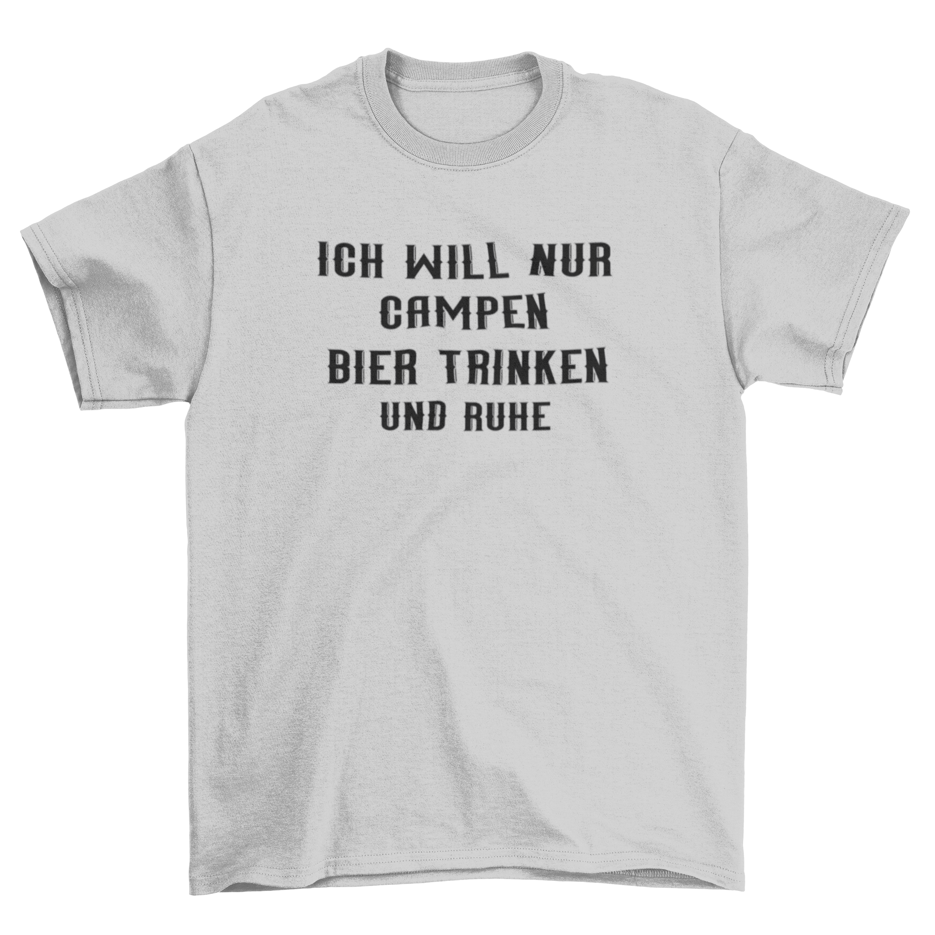 Ich will nur campen - T-Shirt