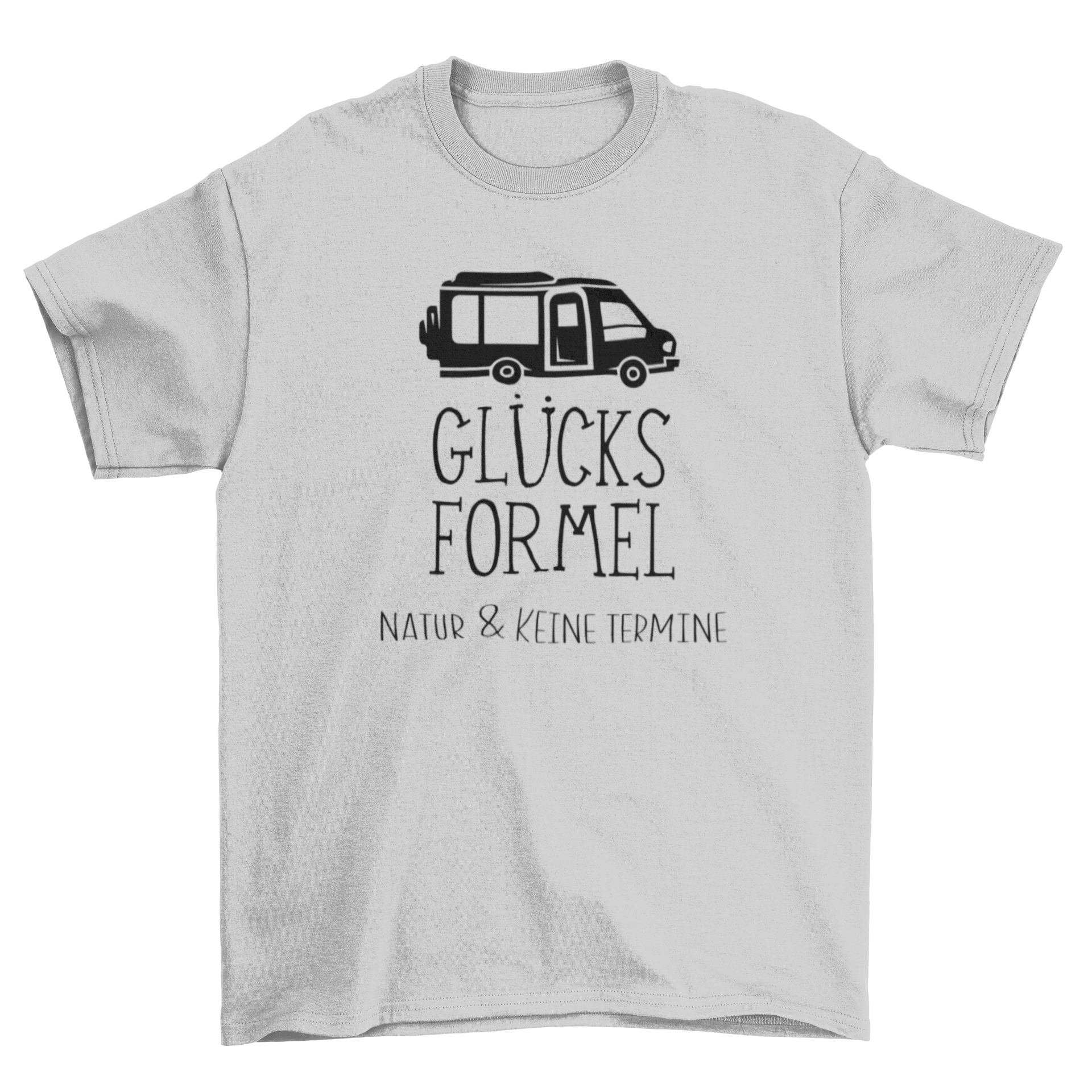 Glücksformel Natur & keine Termine - T-Shirt