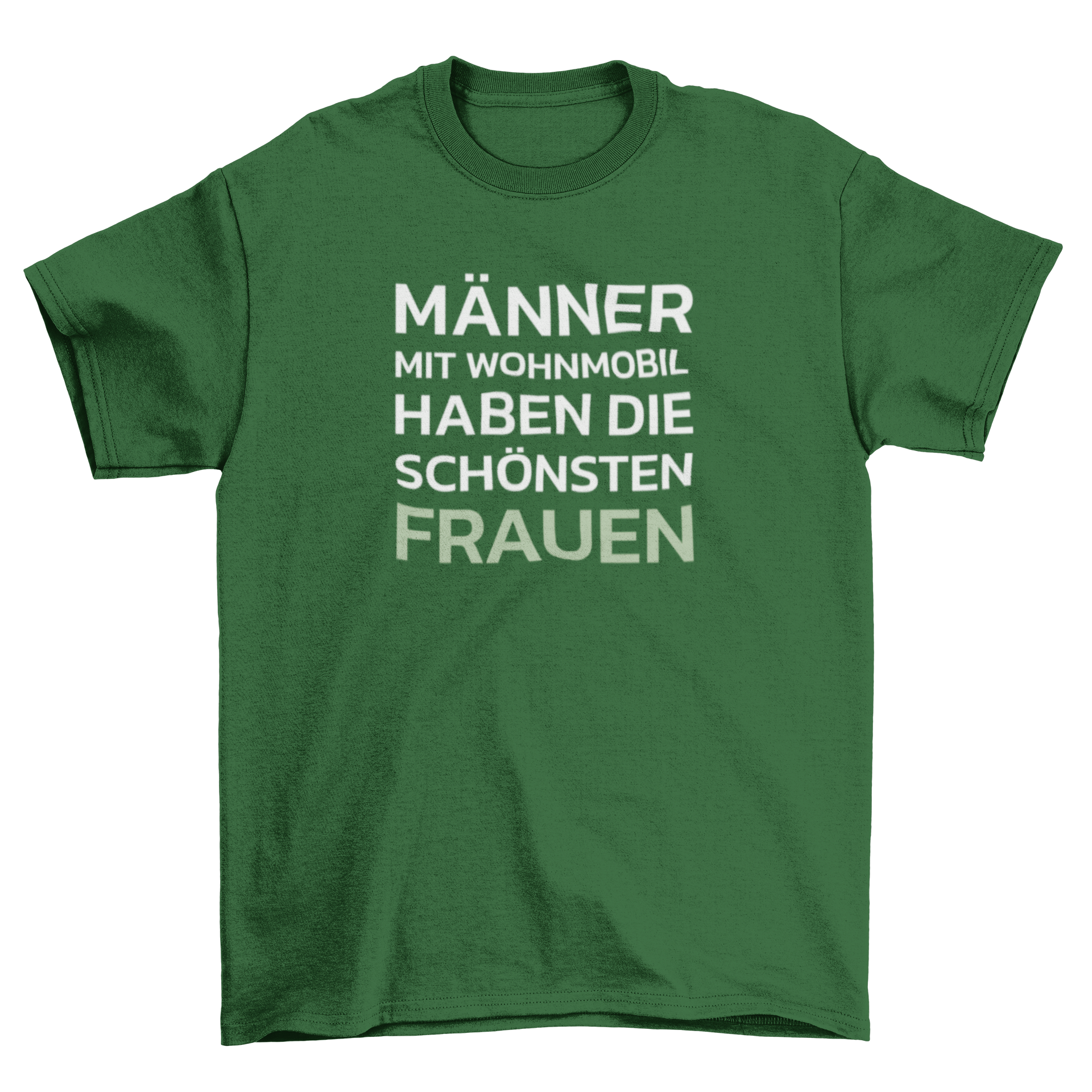 Männer mit Wohnmobil T-Shirt