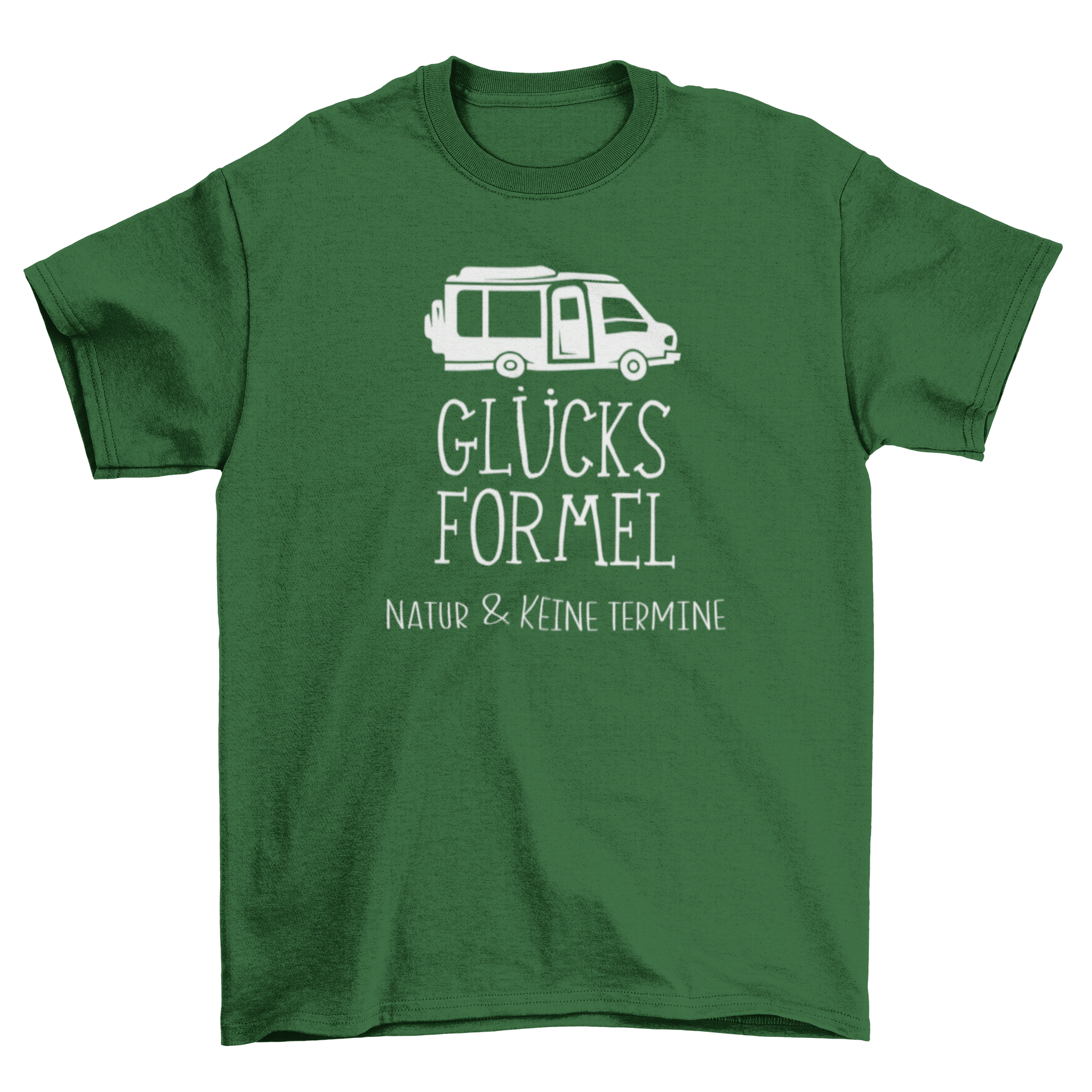 Glücksformel Natur & keine Termine - T-Shirt