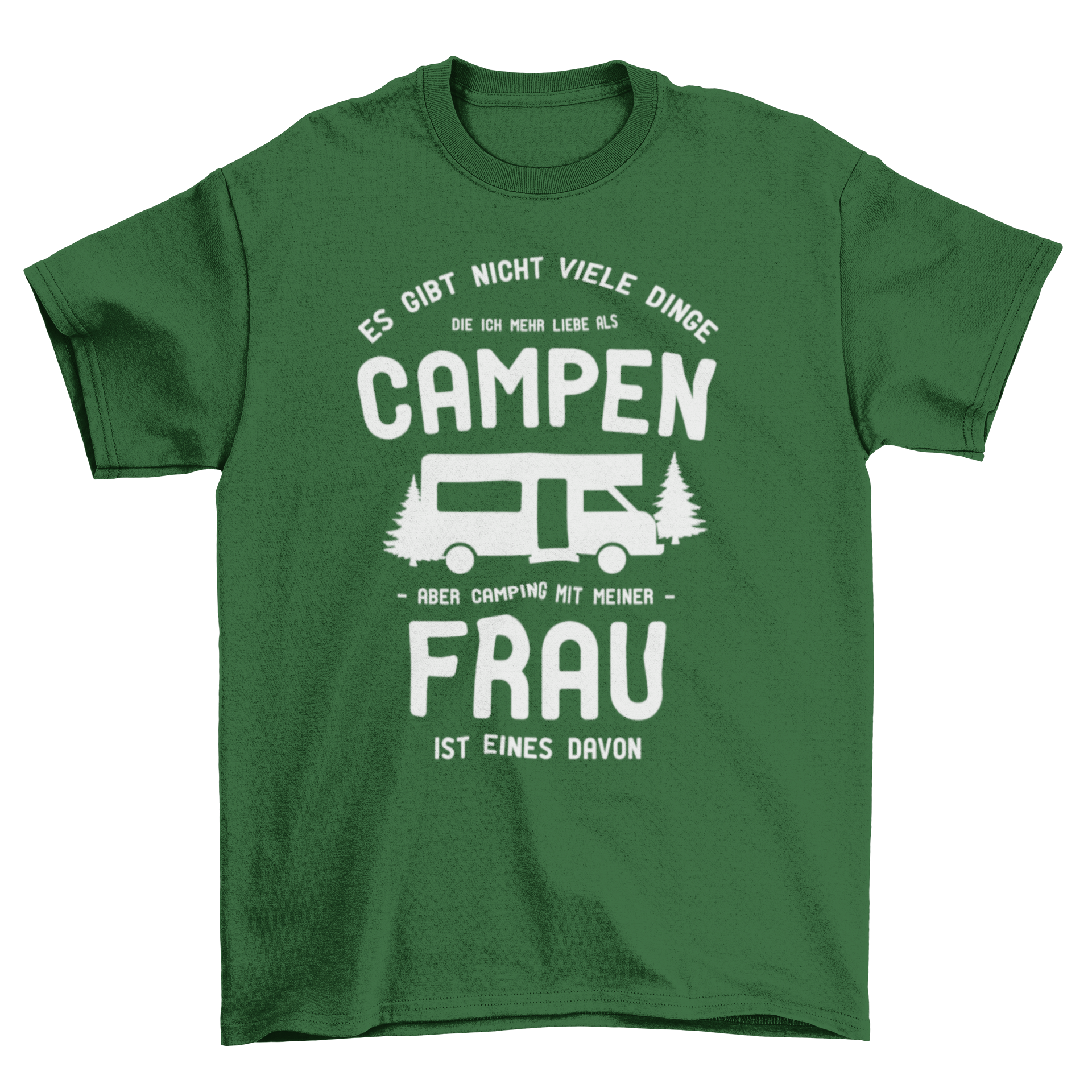 Camping mit meiner Frau - T-Shirt