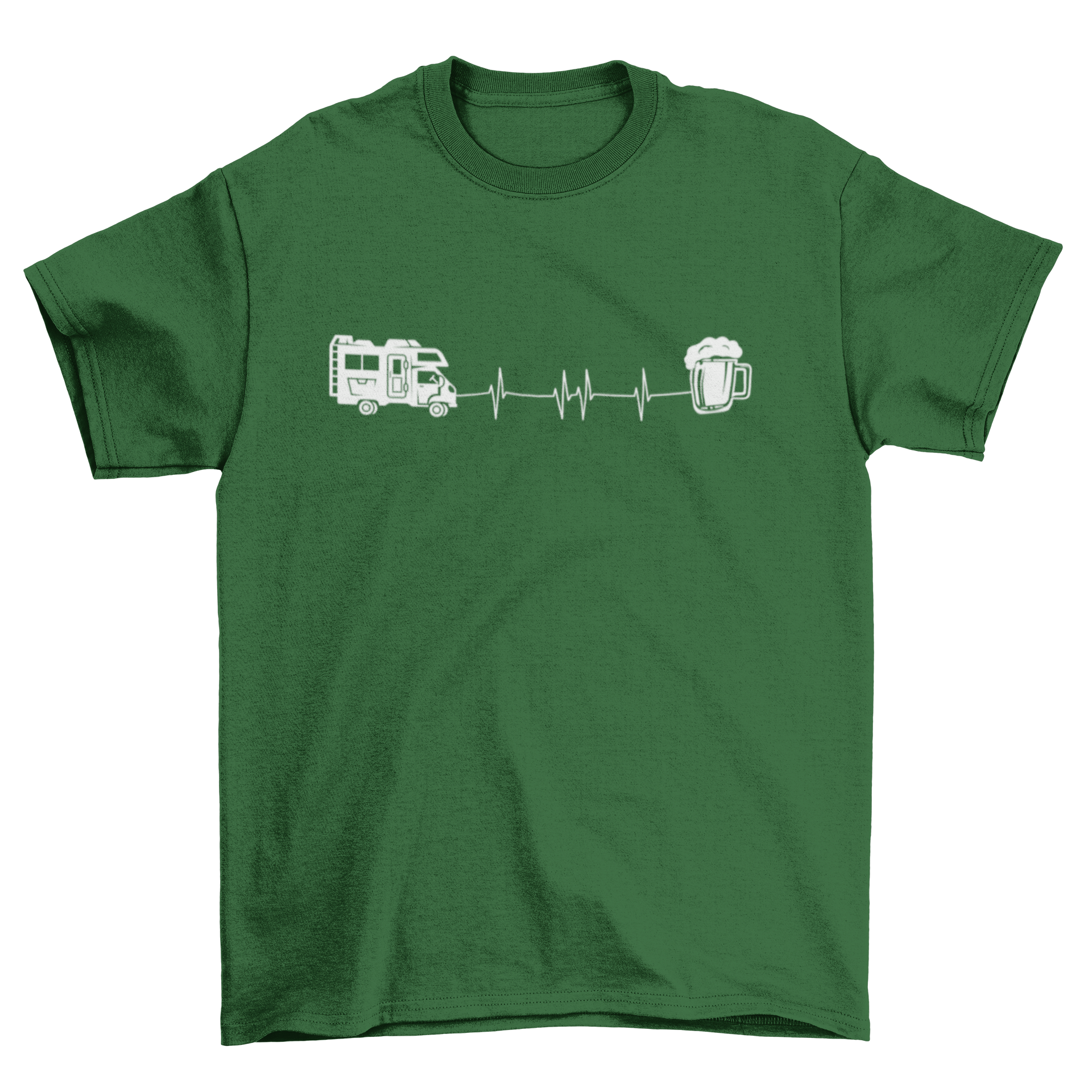 Wohnmobil und Bier - T-Shirt