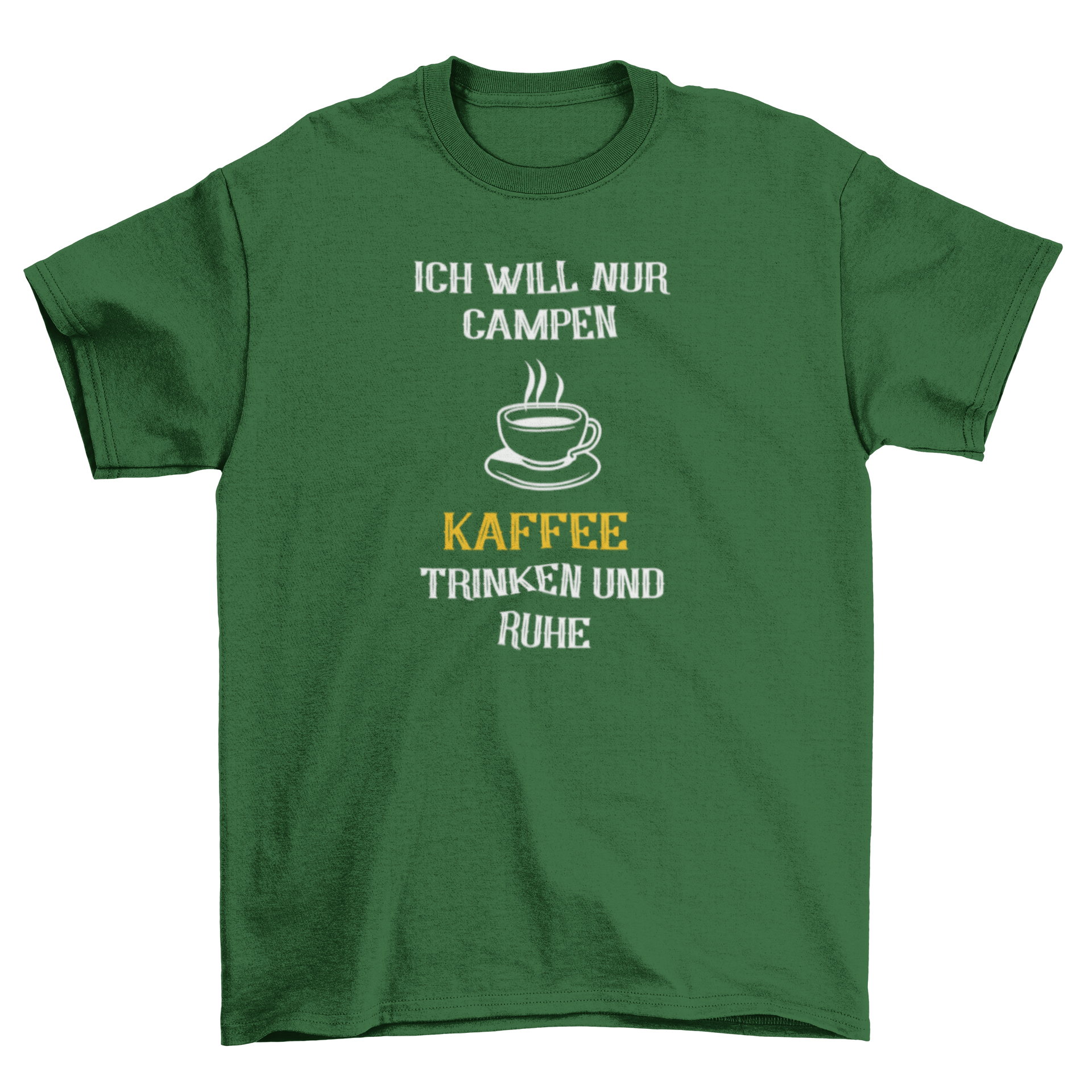 Ich will nur Kaffee trinken - T-Shirt