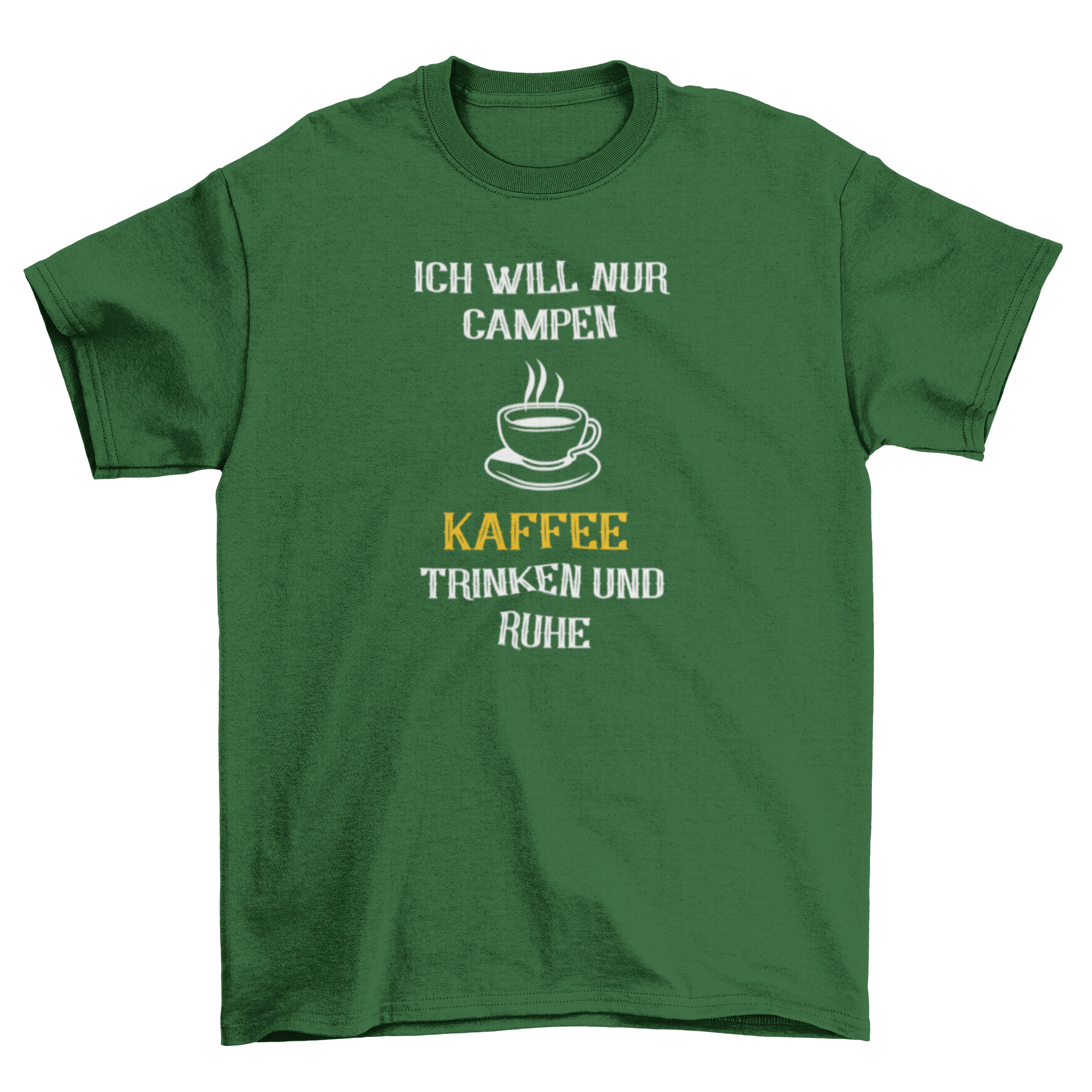 Ich will nur Kaffee trinken  - T-Shirt
