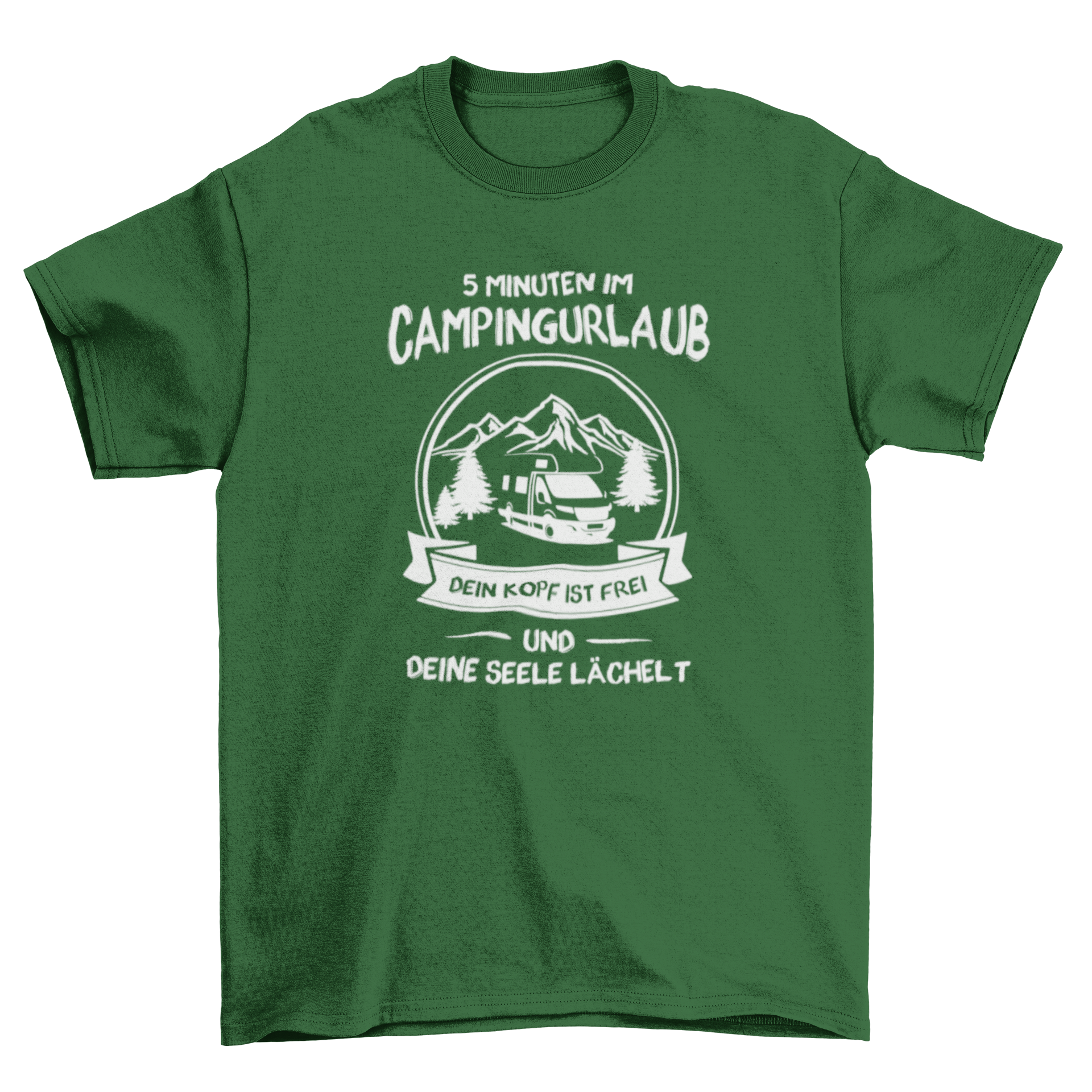5 Minuten im Campingurlaub  - T-Shirt