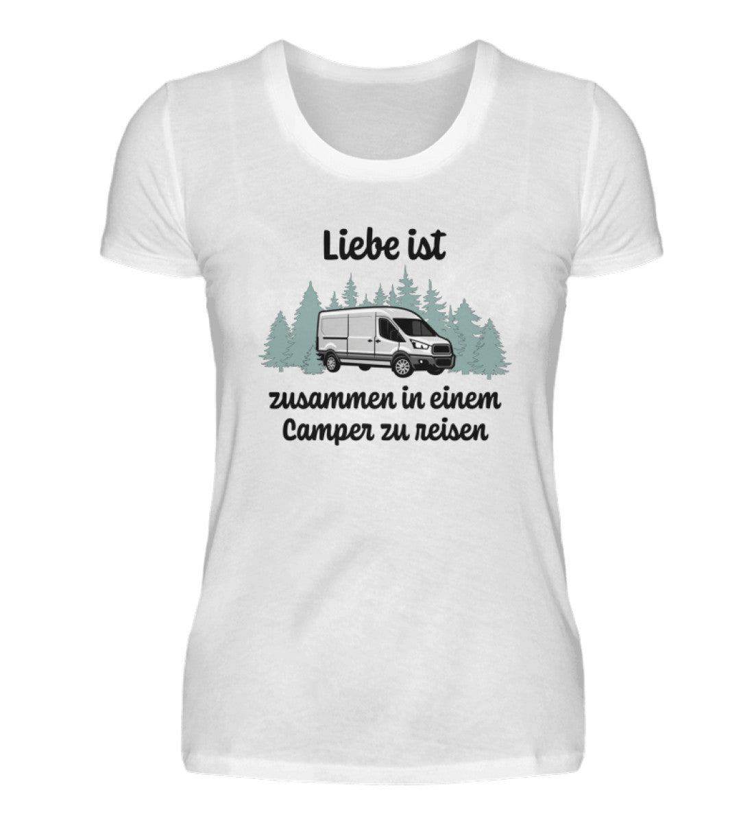 Liebe ist/Camper - Damenshirt