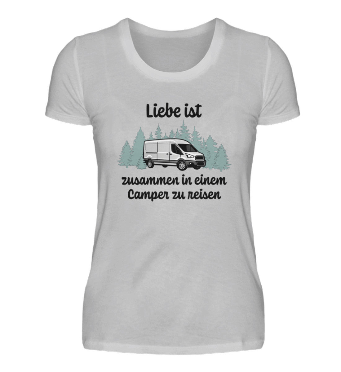 Liebe ist/Camper - Damenshirt