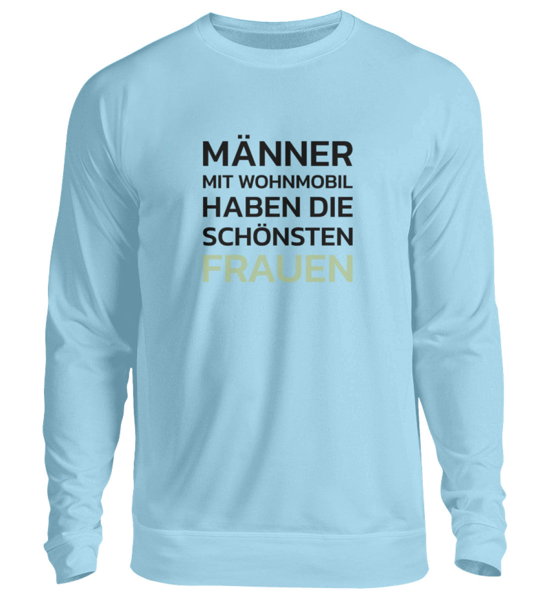 Männer mit Wohnmobil - Sweatshirt