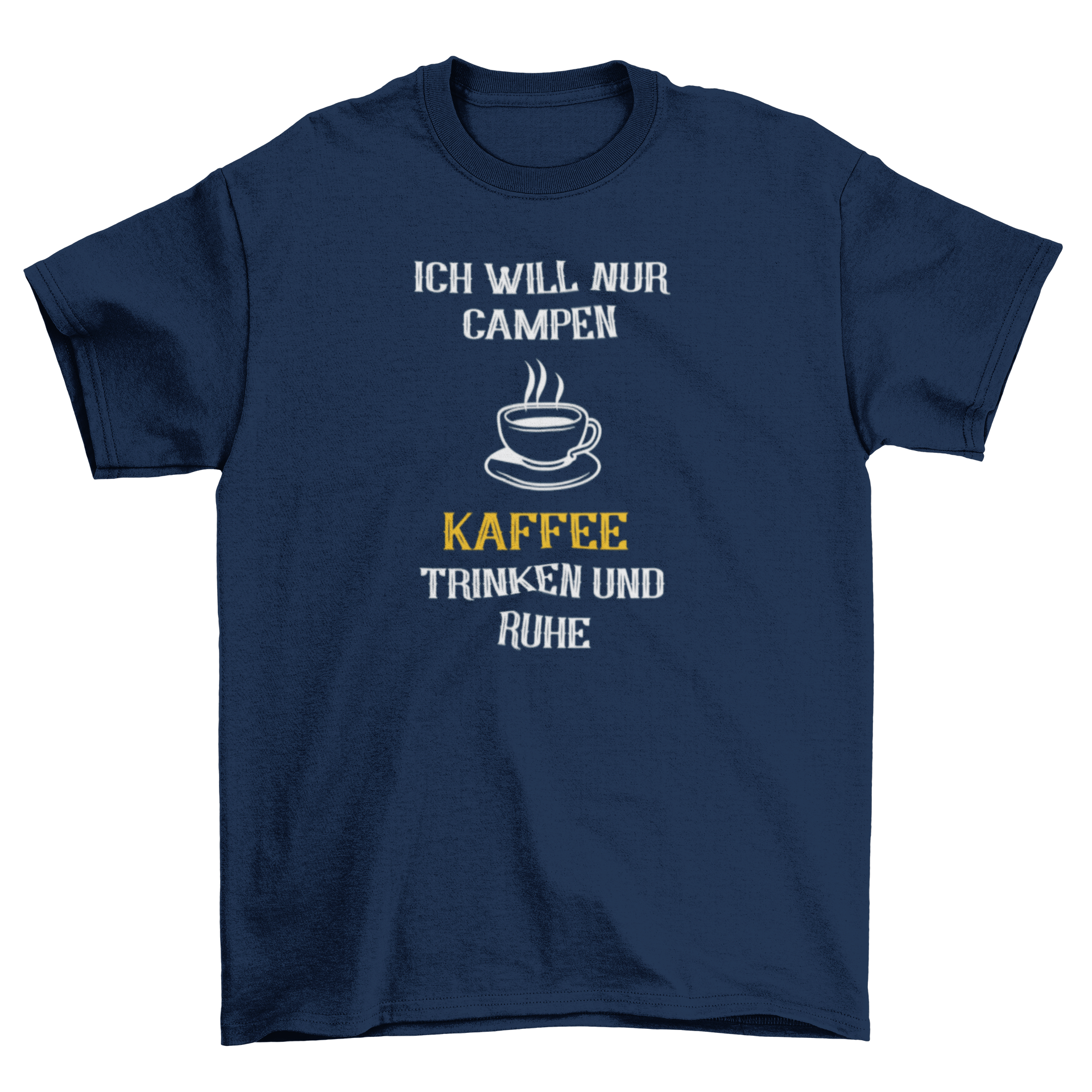 Ich will nur Kaffee trinken - T-Shirt