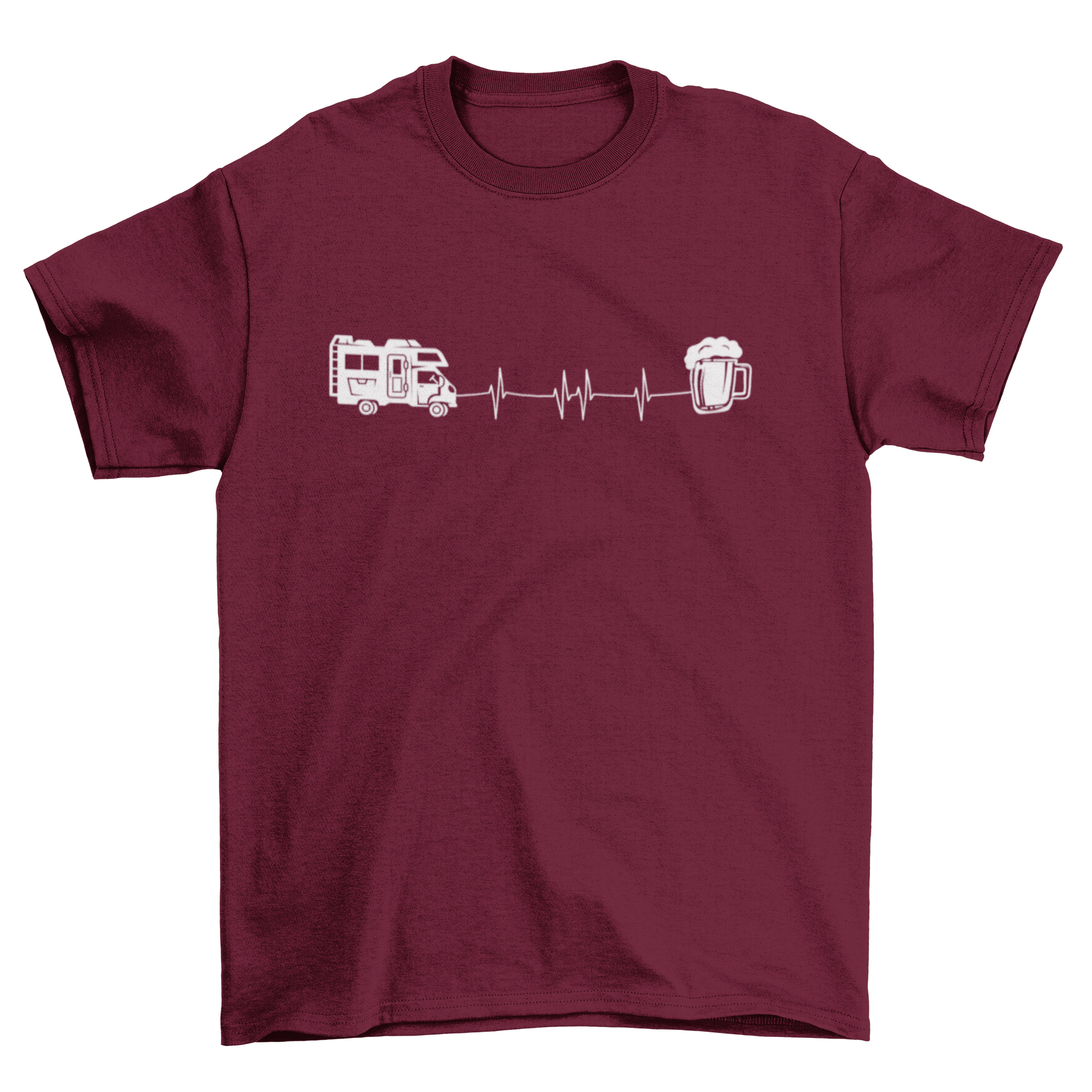 Wohnmobil und Bier - T-Shirt
