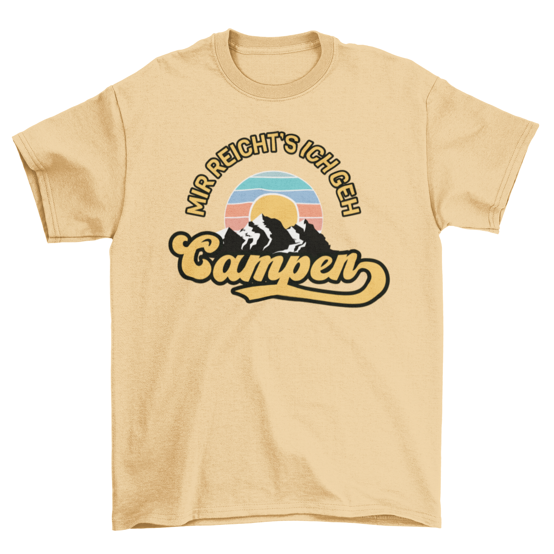 Ich geh campen - T-Shirt