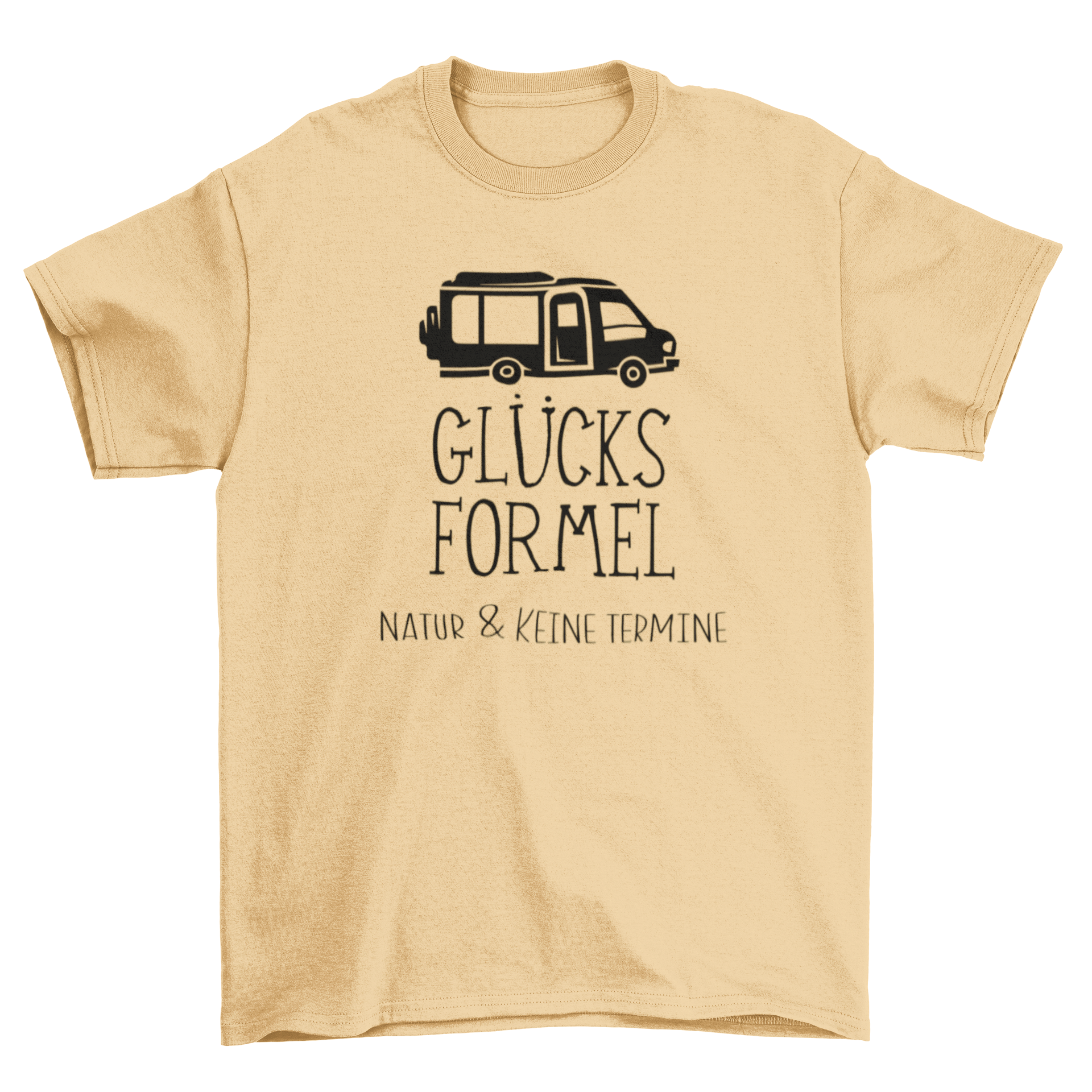 Glücksformel Natur & keine Termine - T-Shirt