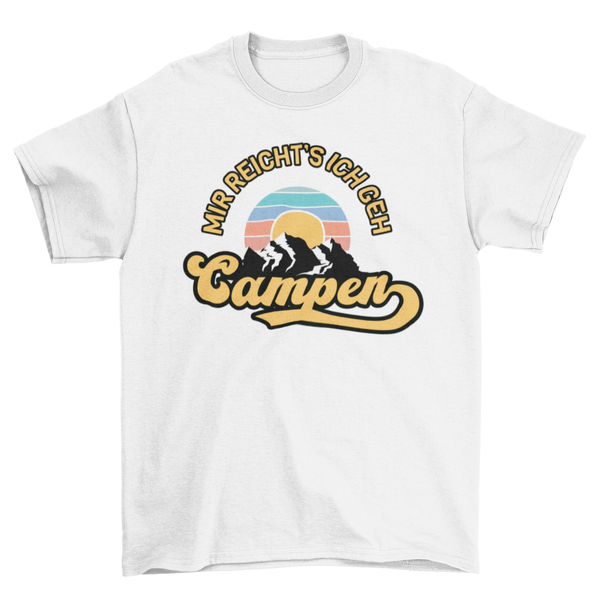 Ich geh campen - T-Shirt