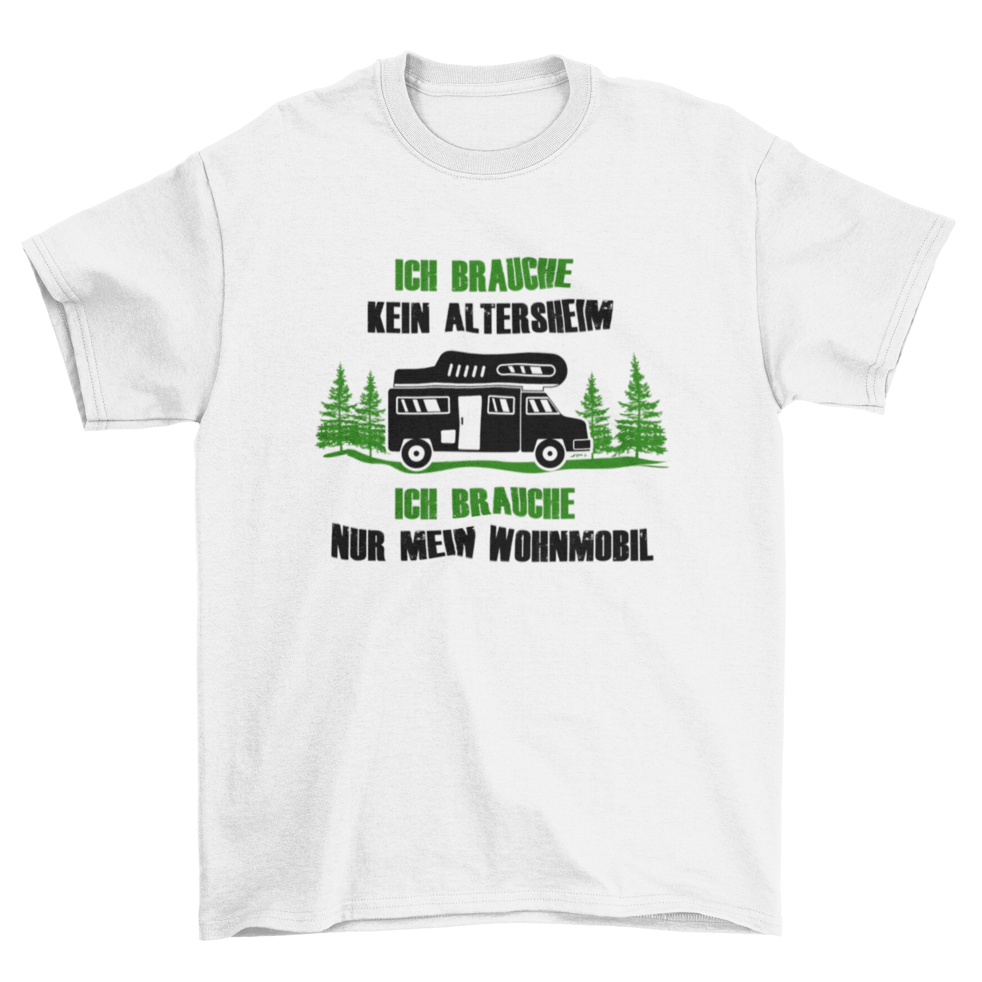 Ich brauche kein Altersheim - T-Shirt