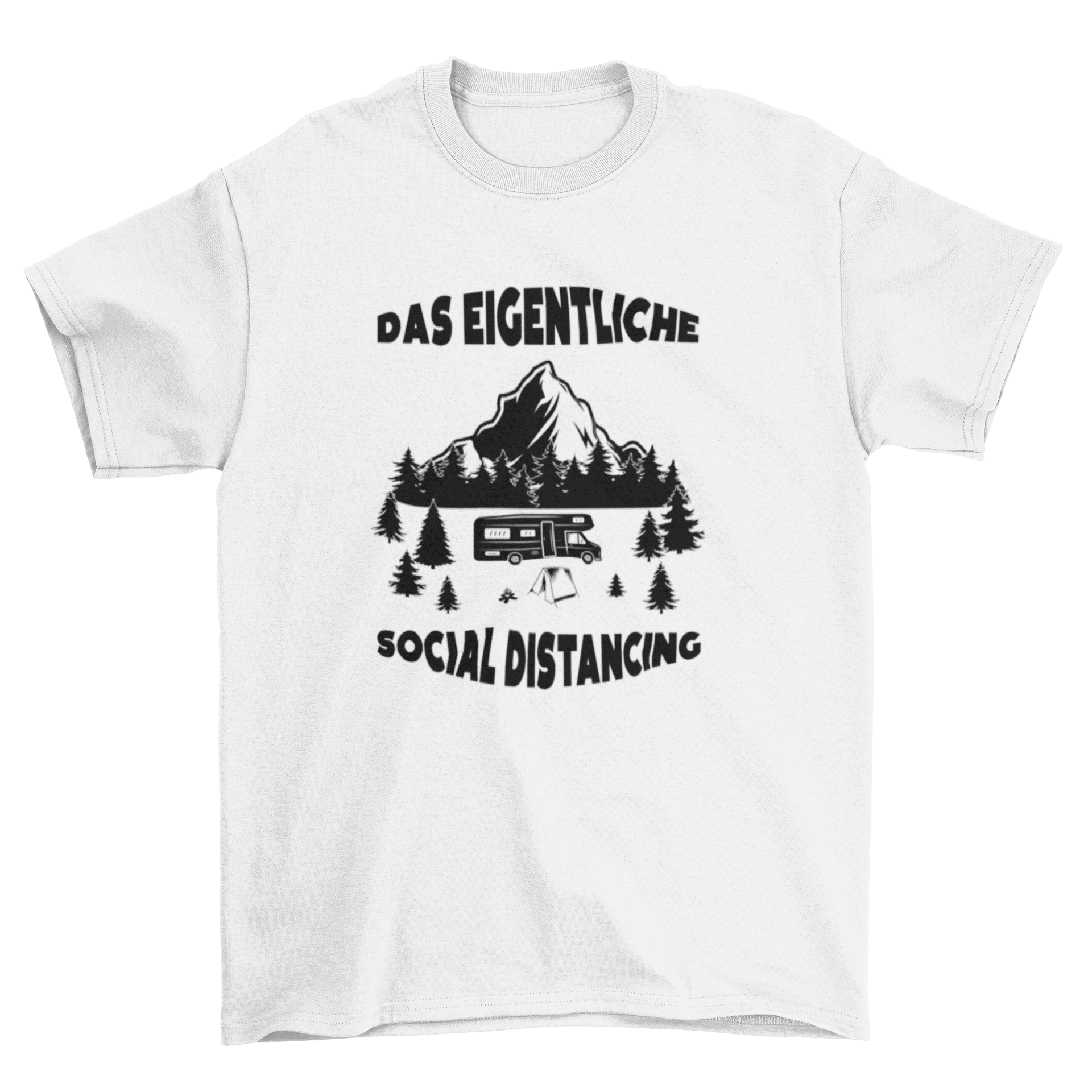 Das wahre Social Distancing T-Shirt