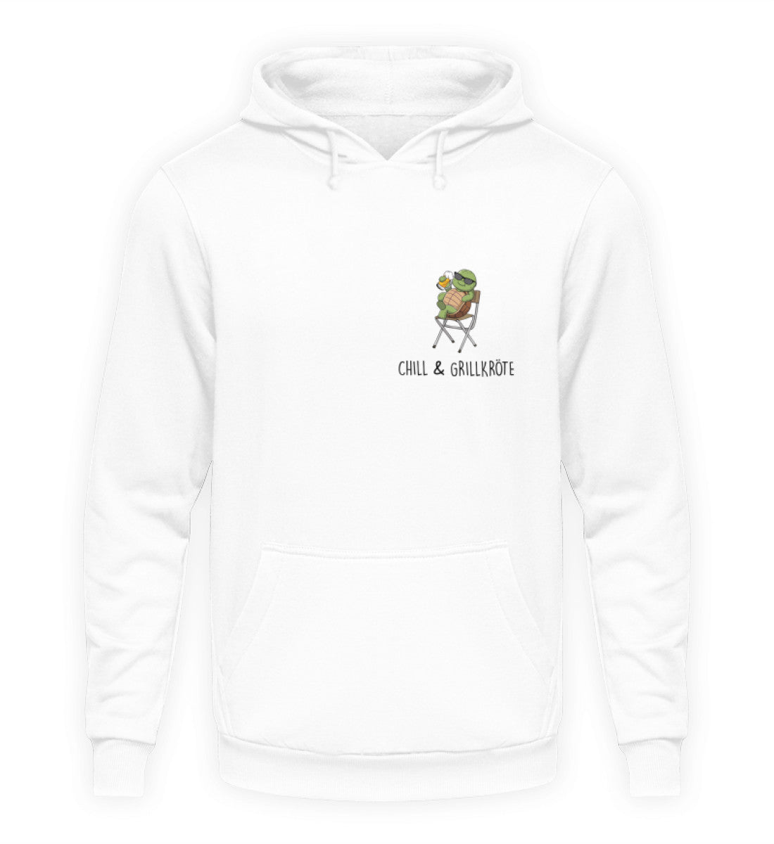 Chill & Grillkröte  - Unisex Kapuzenpullover Hoodie