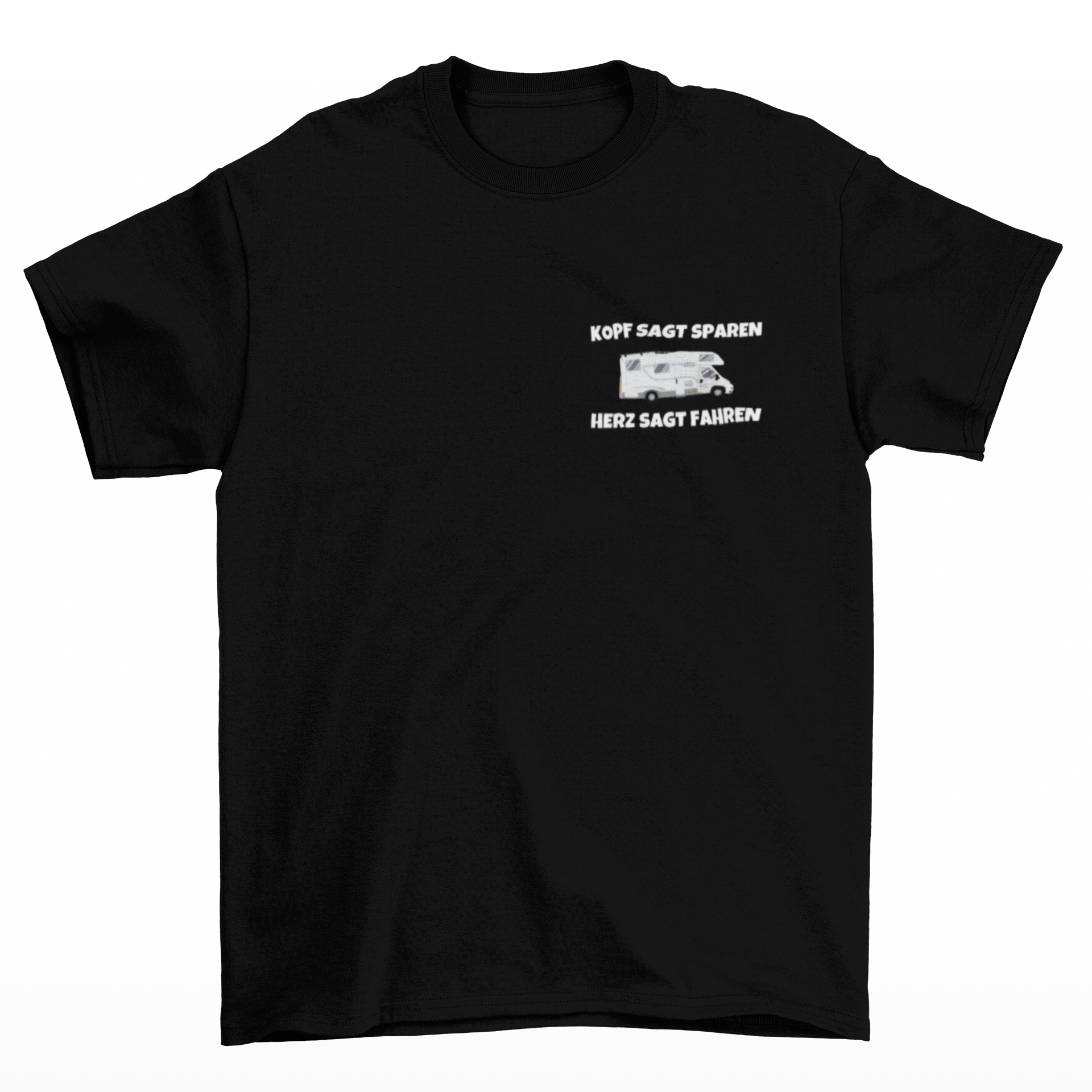 Herz sagt fahren  - T-Shirt