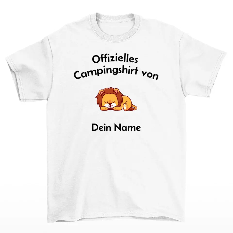 Personalisiertes offizielles Campingshirt