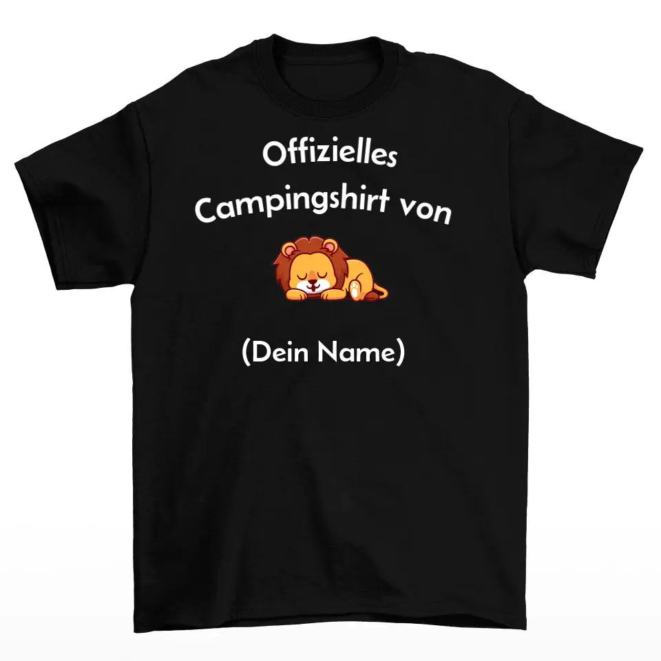 Personalisiertes offizielles Campingshirt