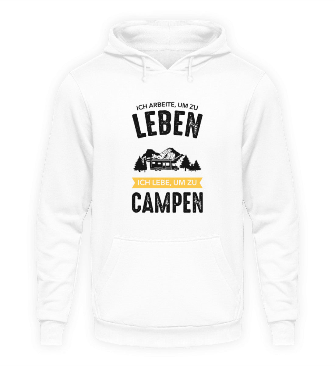 Ich lebe, um zu campen - Hoodie